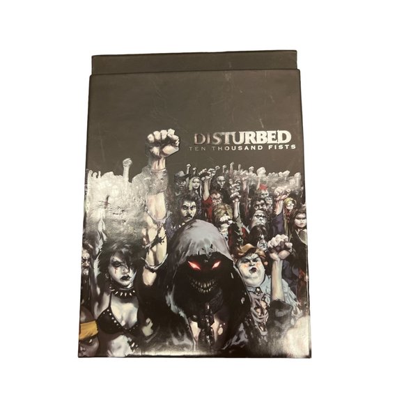 DISTURBED TEN THOUSAND FISTS‎ DELUXE LIMITED EDITION CD ART BOOK McFARLANE - Picture 1 of 12